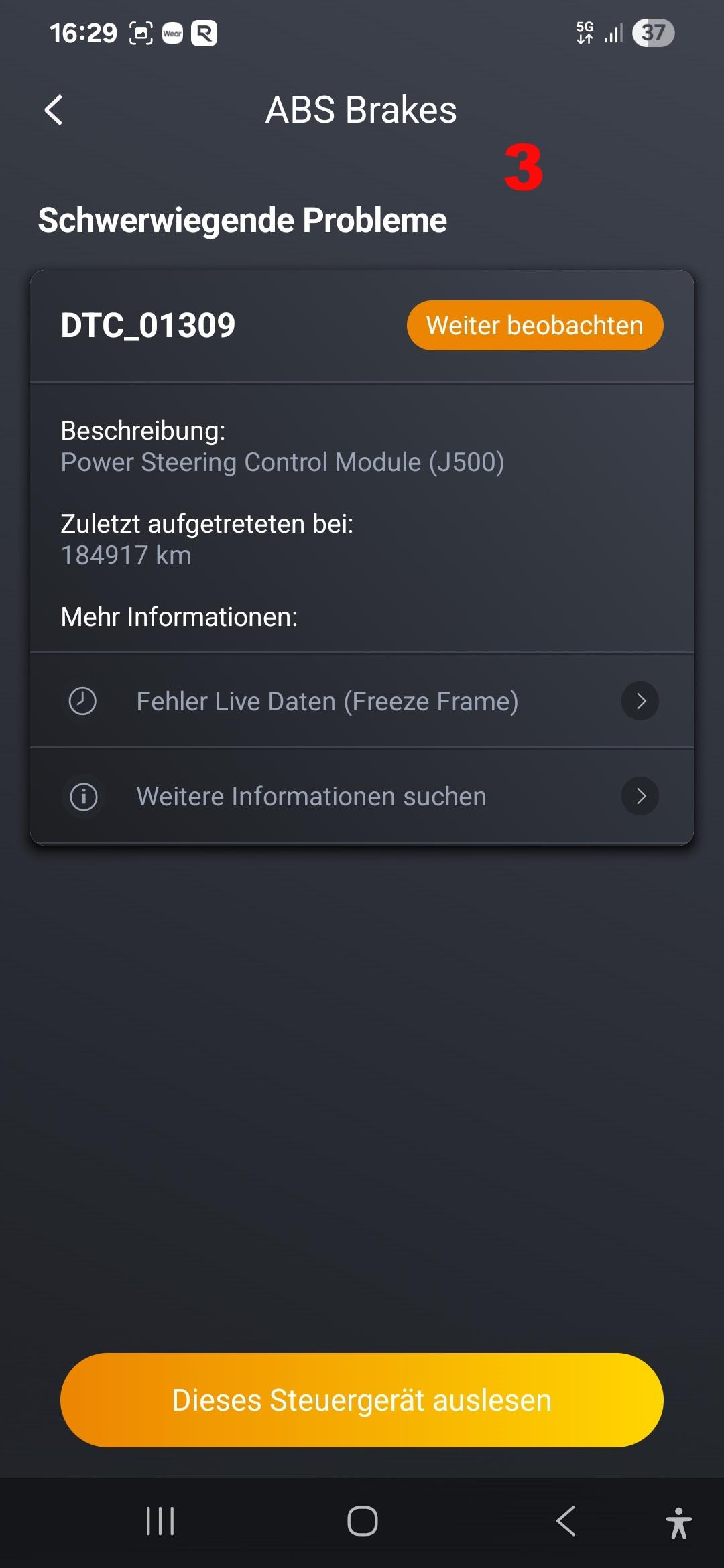 Elektronikproblem VW Golf 5 Variant Diesel, DSG 7 Gang Automatik aus 2008