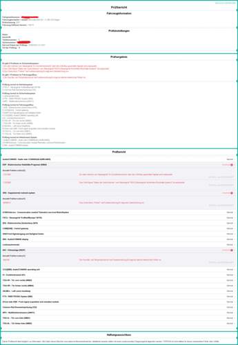 W 204 Airbag Diagnoseprotokoll