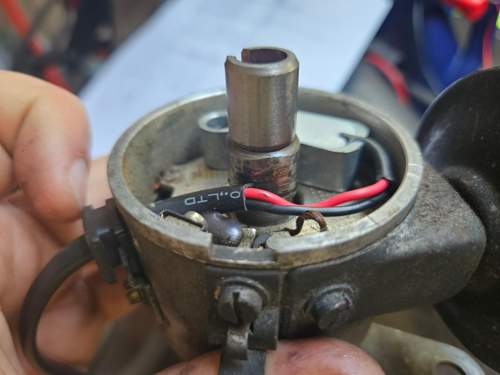 Montierter Sensor