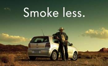 Original Bild aus einer früheren Volkswagen Reklame. Kein Photoshop!