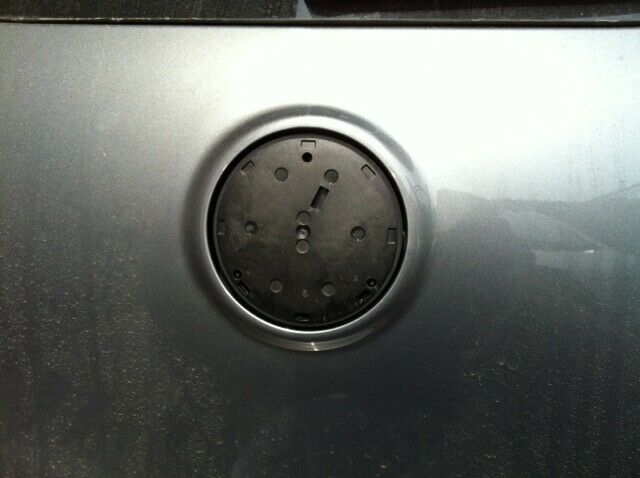 Emblem am Heck des Golf 5