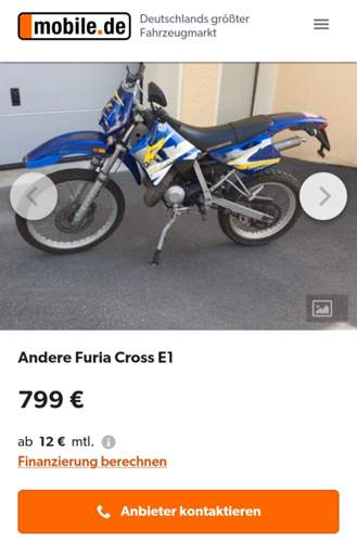 Enduro 50 ccm