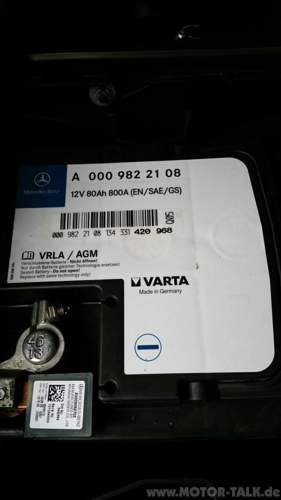 Batterie original MB
