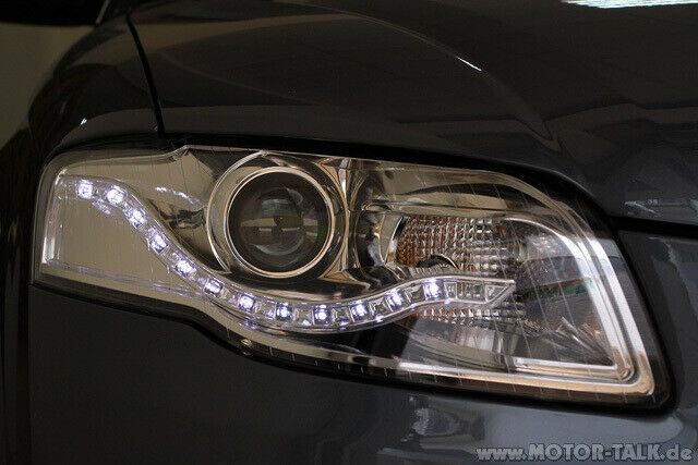 Endlich - Bild für A4 B7 LED Scheinwerfer