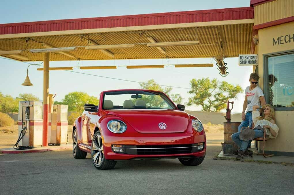 Beetle Cabrio: Große Augen