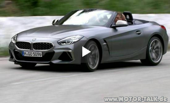 Endlich: Der neue Z4 in voller Schönheit