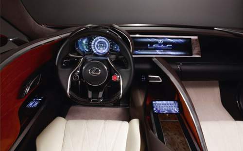 Das Cockpit strotzt vor Touchscreens