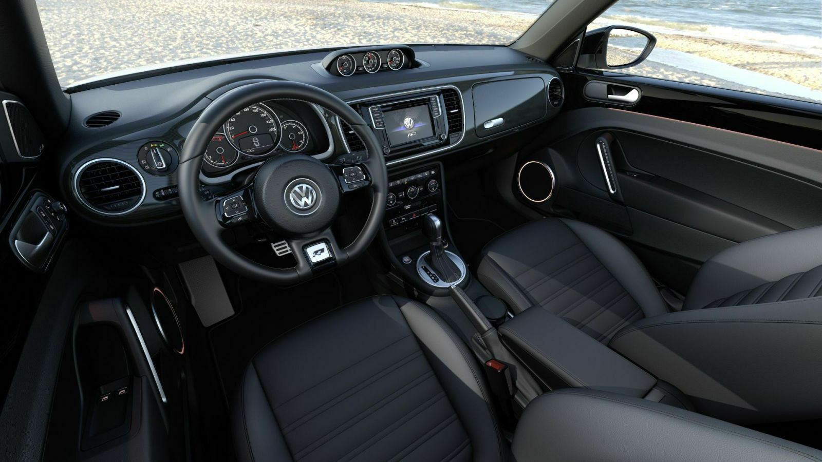 VW Beetle Facelift - Innenraum
