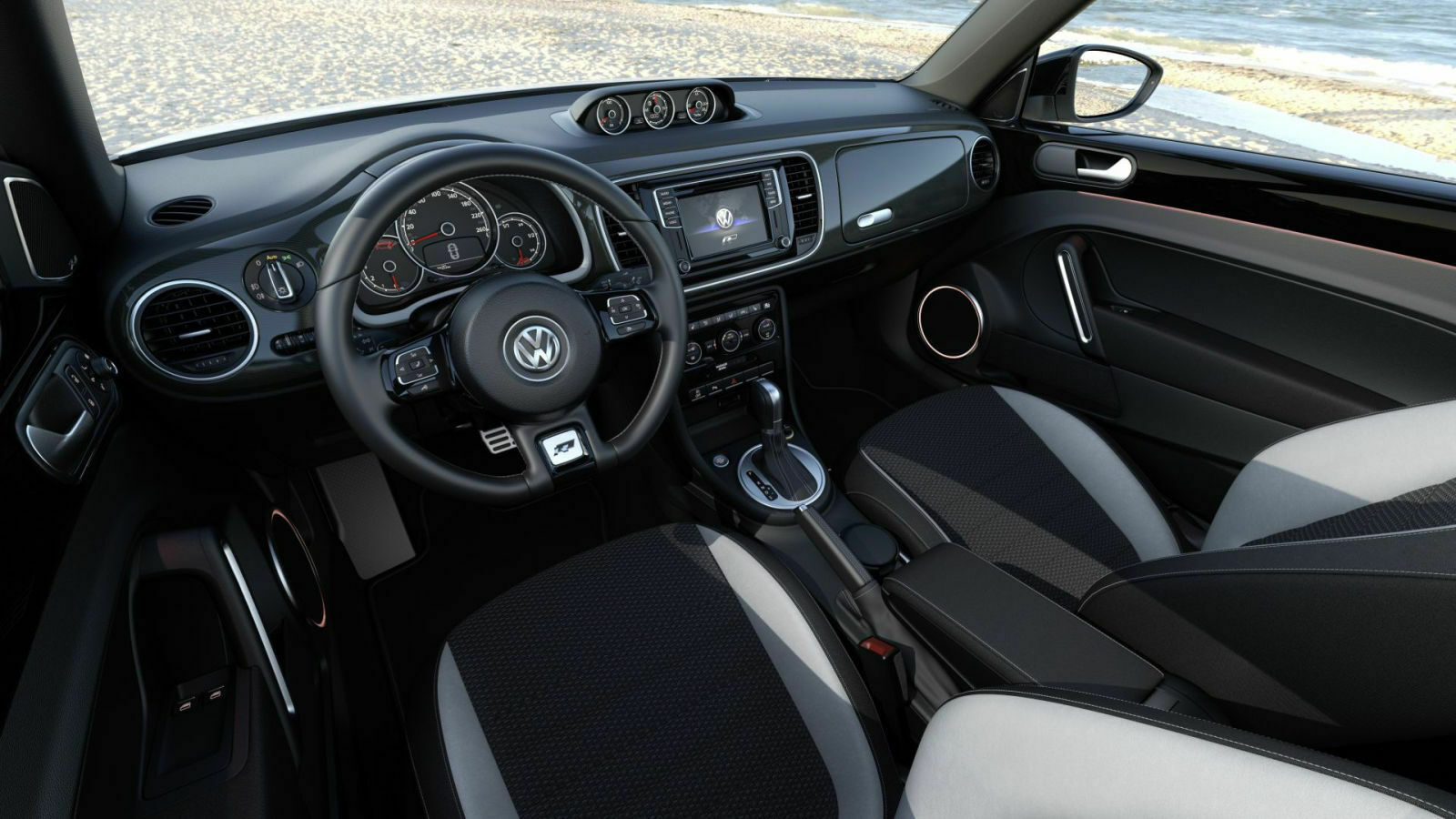VW Beetle Facelift - Innenraum