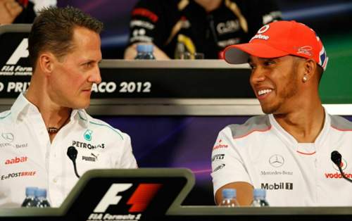 Schumacher, Nachfolger Hamilton (dapd)