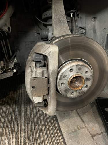 Ist-Zustand Bremsssattel