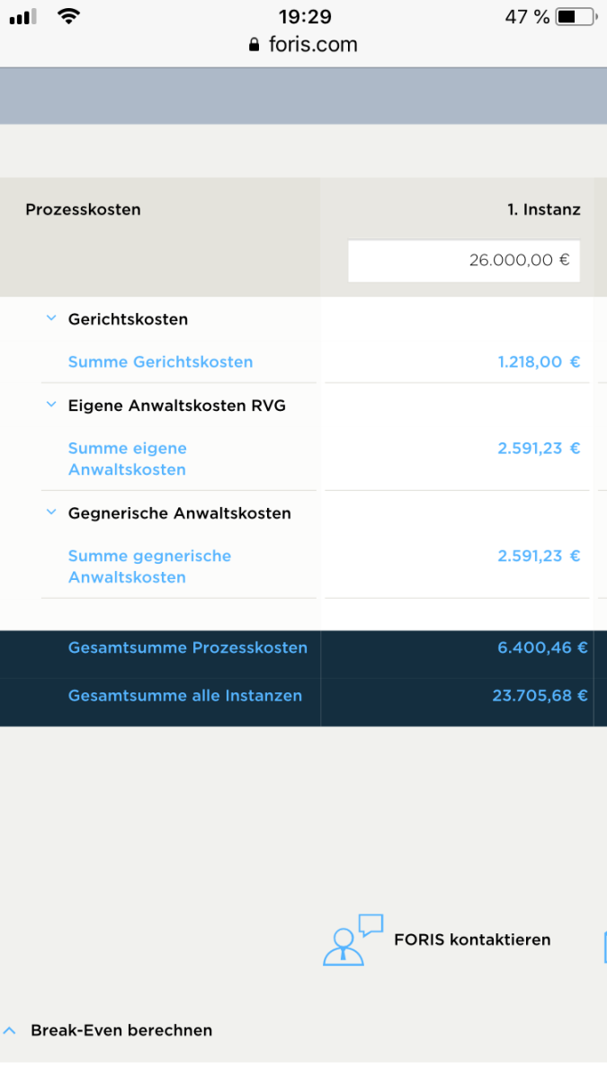 Entzug BE / Abgasskandal Update