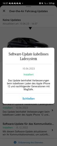 Ladesystem Update