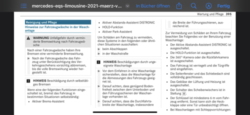 Bedienungsanleitung EQS