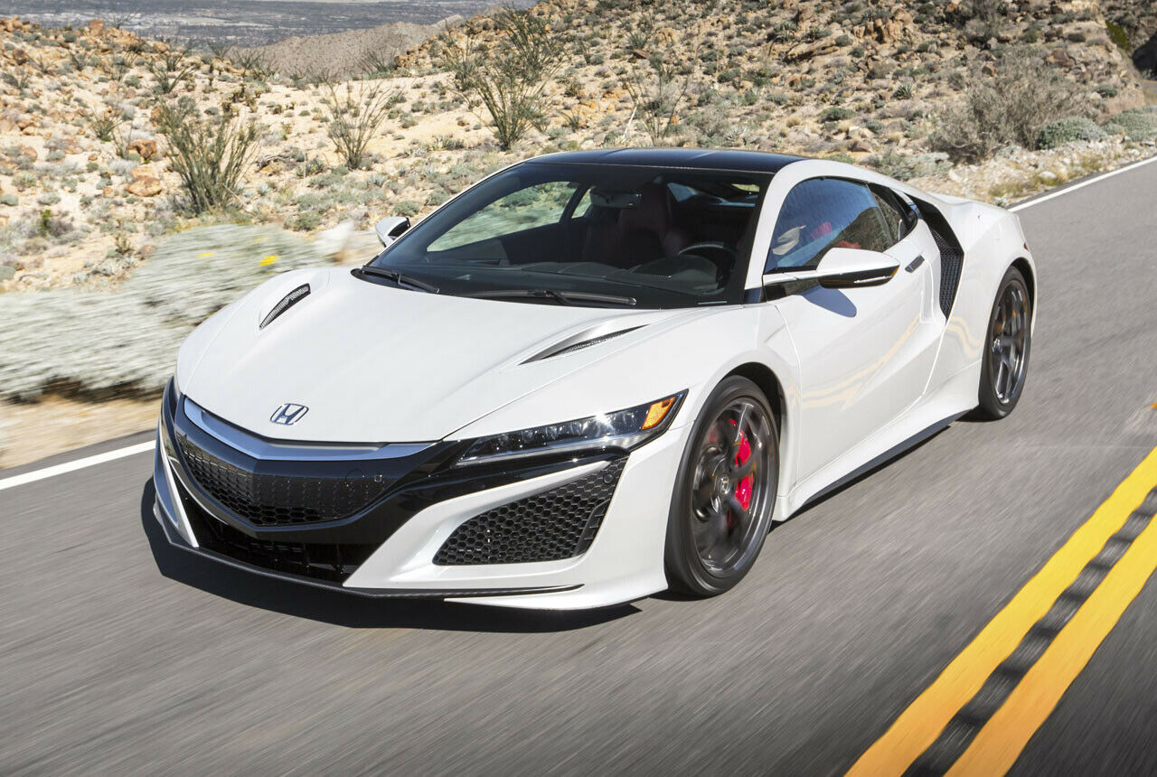 Der Honda NSX wird von drei E-Motoren und einem 3,5-Liter-Turbobenziner angetrieben