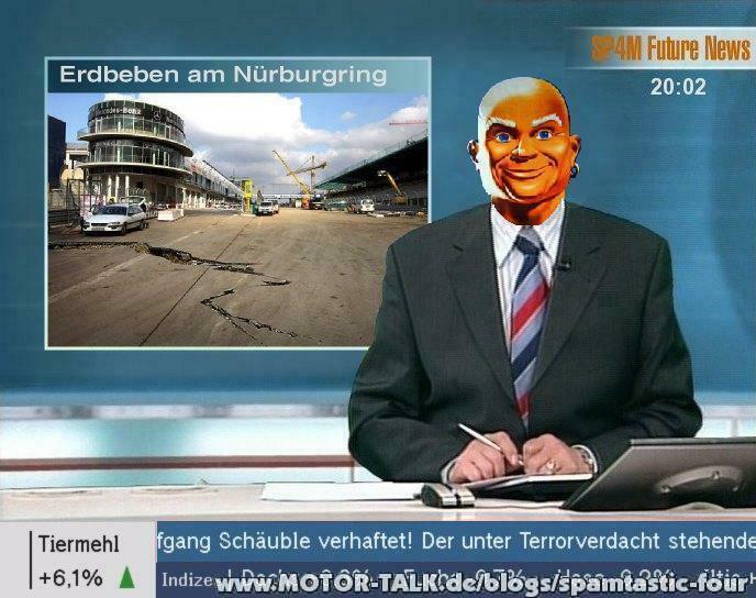 Erdbeben am Nürburgring