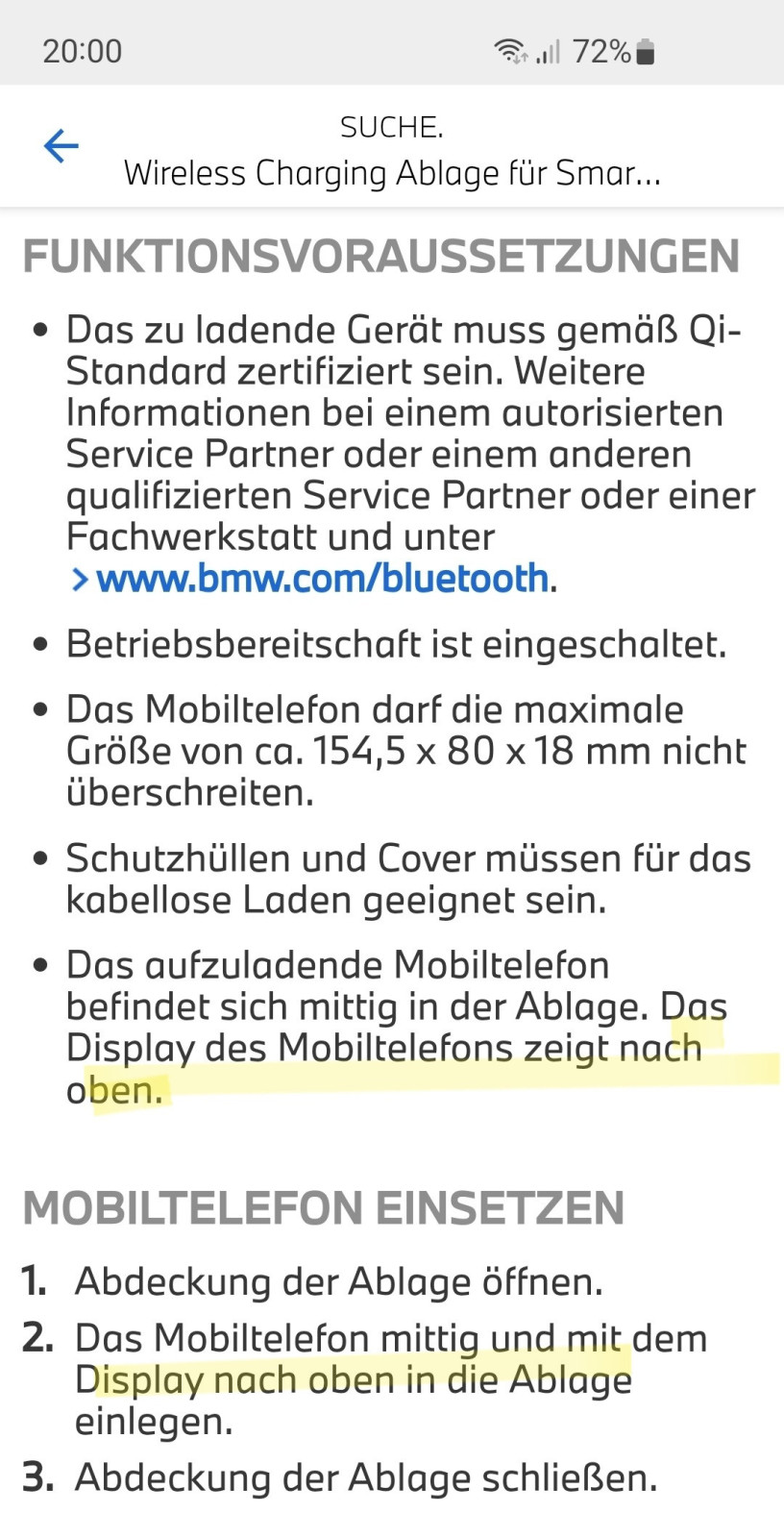 Erfahrung mit Wireless Charging