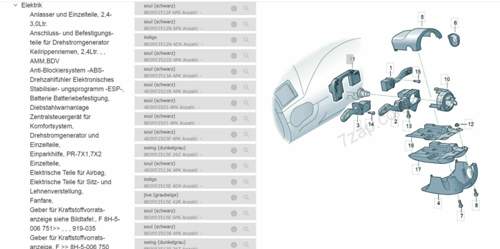 Bild Teilekatalog