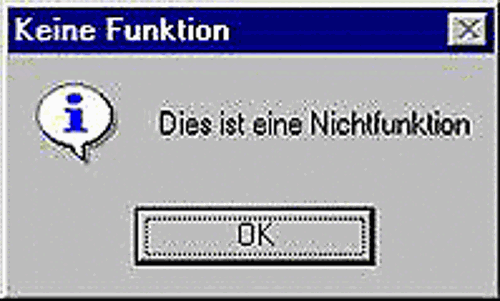 Fehlfunktion
