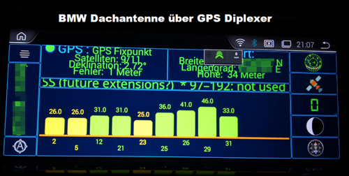 Dachgps-splitter