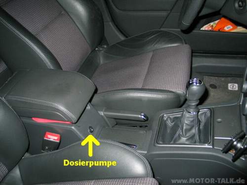 Kippschalter Dosierpumpe
