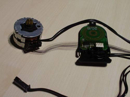 Kabelaustritt-motor