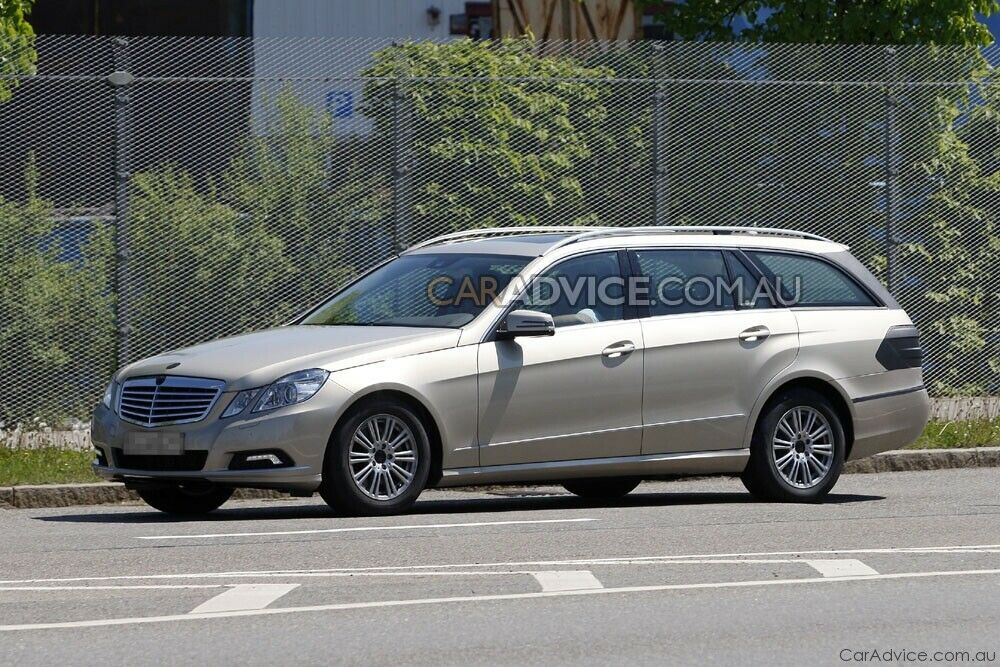 Erlkönig neue E-Klasse (W212)