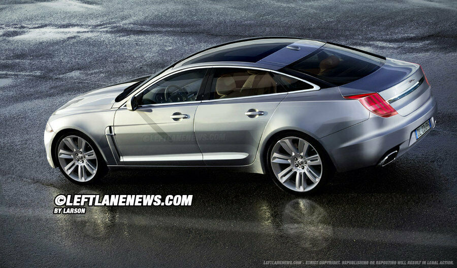 Erlkönig neuer Jaguar XJ