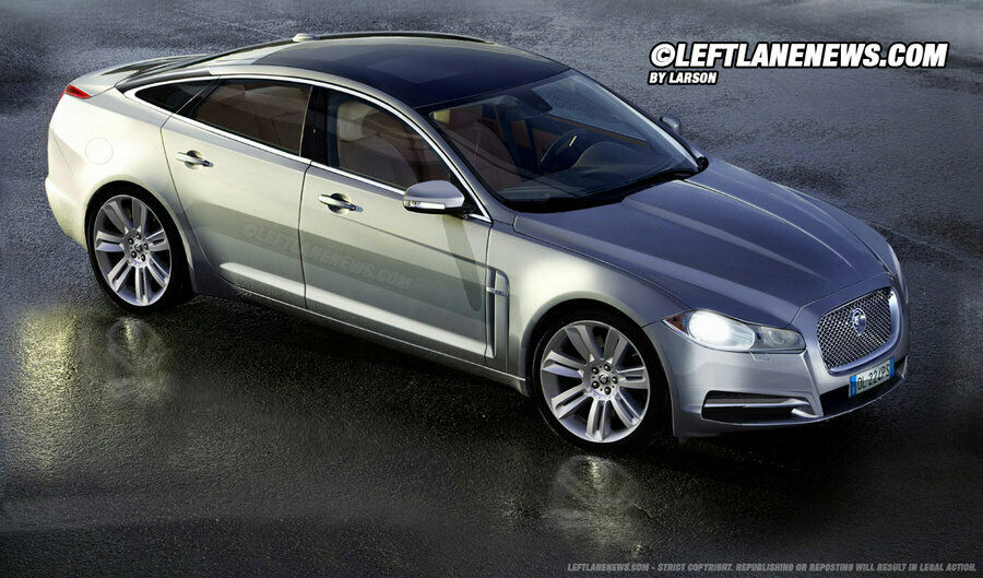 Erlkönig neuer Jaguar XJ