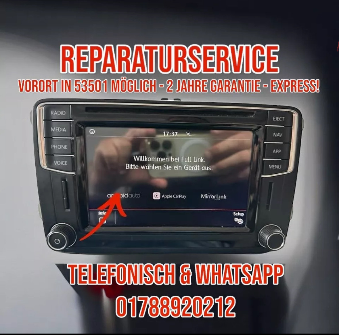 Ersatz Touchscreen Discover Media