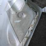 Reserveradmulde Avant mit Wasser
