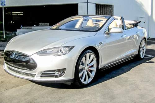 Ein Tesla-Cabrio, das wird der neue Trend, glaubt Zadeh