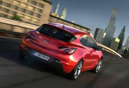 Opel GTC Rückseite