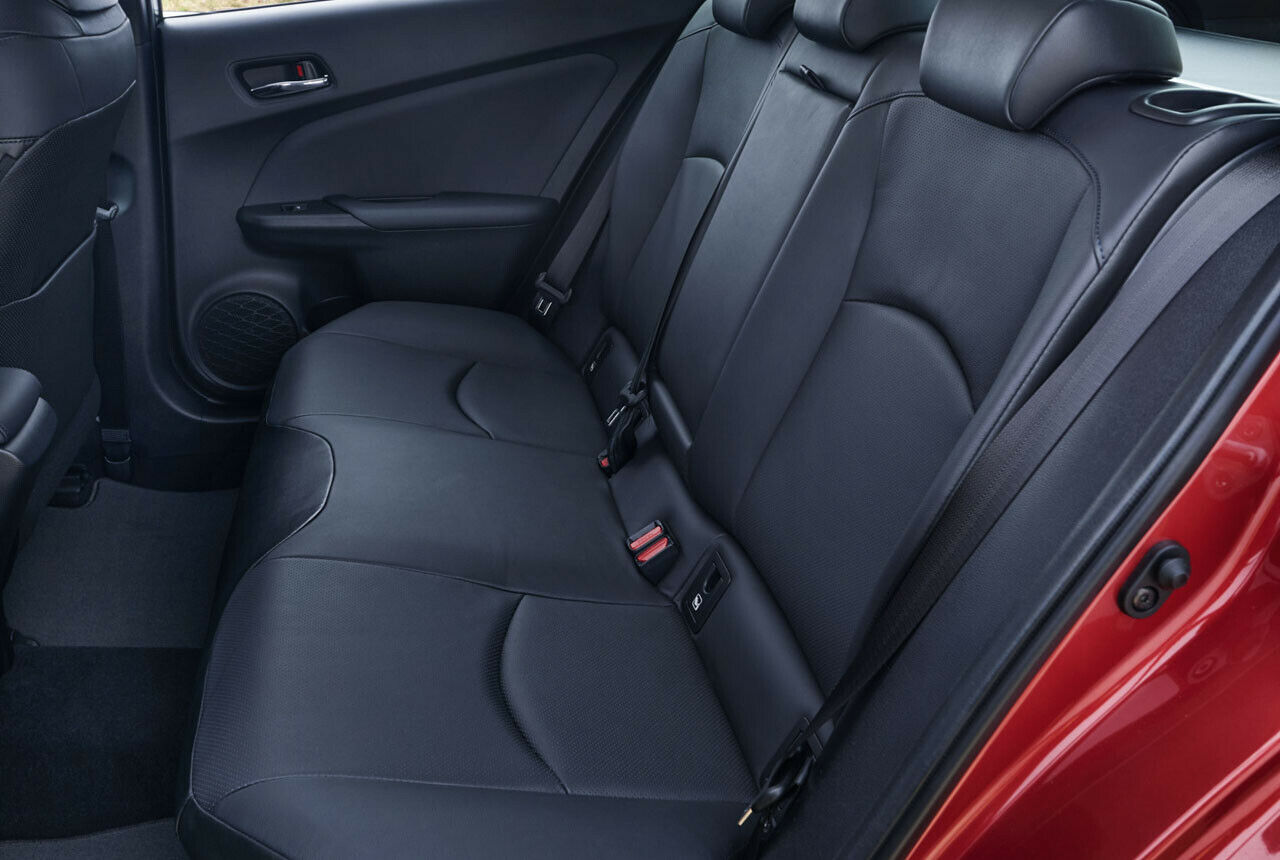 Das Fond des Toyota Prius IV