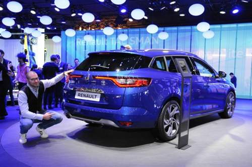 Renault Mégane Grandtour 2016: Heckansicht