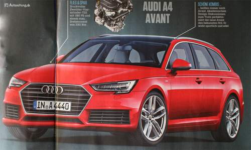 Audi A4 B9 2015 Avant