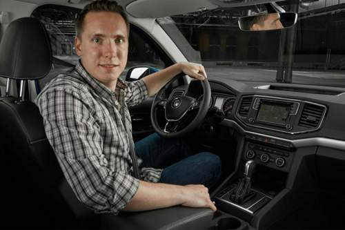 Erste Sitzprobe im neuen Amarok: Bequeme Sitze und neue Infotainmentsysteme