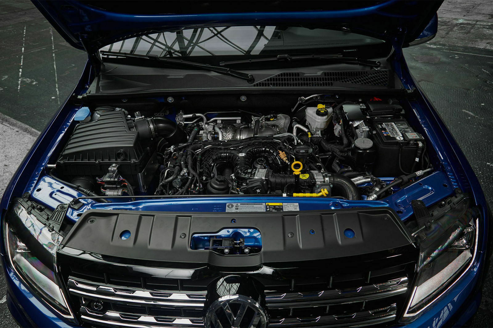 Keine Vierzylinder mehr im Programm: Im Amarok gibt es nur noch V6-Motoren