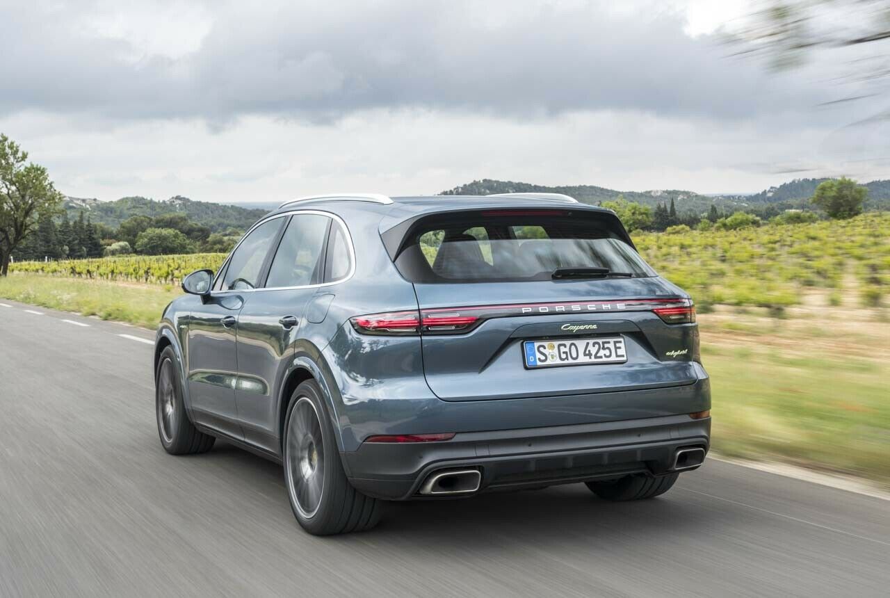 Bei Porsche bekommen Hybride grüne Details