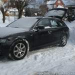 Der Audi ist ein prima Winterauto