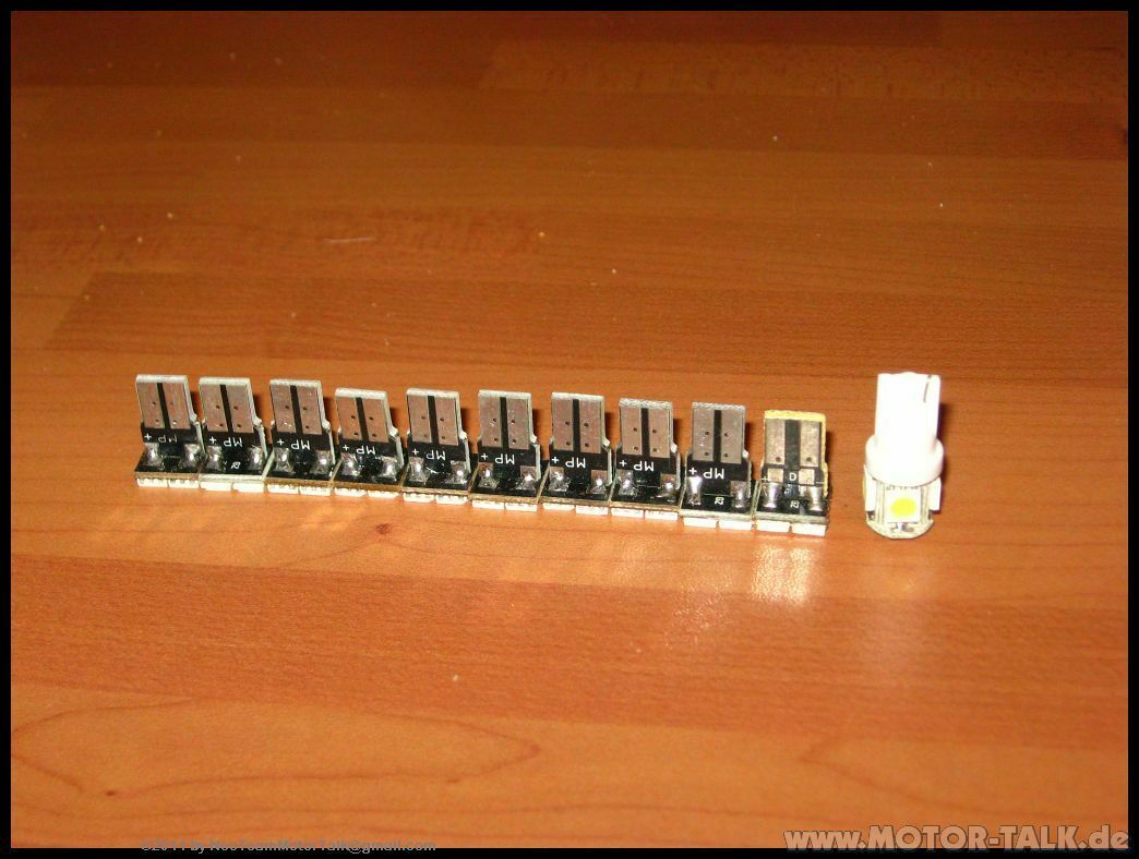 Es werde Licht... Passat 3C (B6) - Innenbeleuchtung mit LEDs
