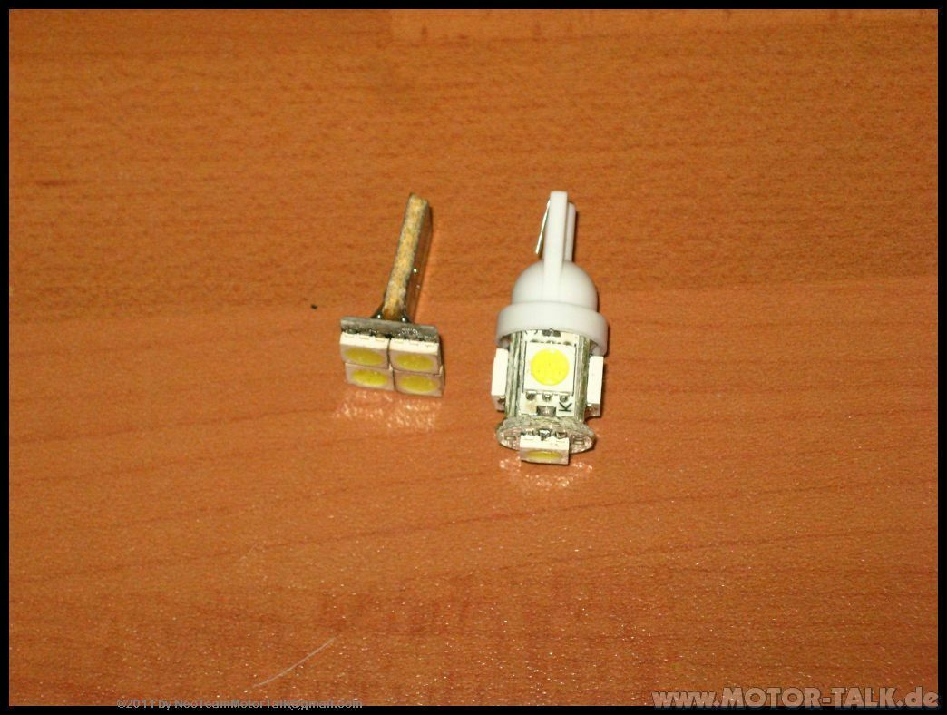 Es werde Licht... Passat 3C (B6) - Innenbeleuchtung mit LEDs
