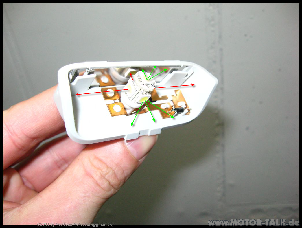 Es werde Licht... Passat 3C (B6) - Innenbeleuchtung mit LEDs