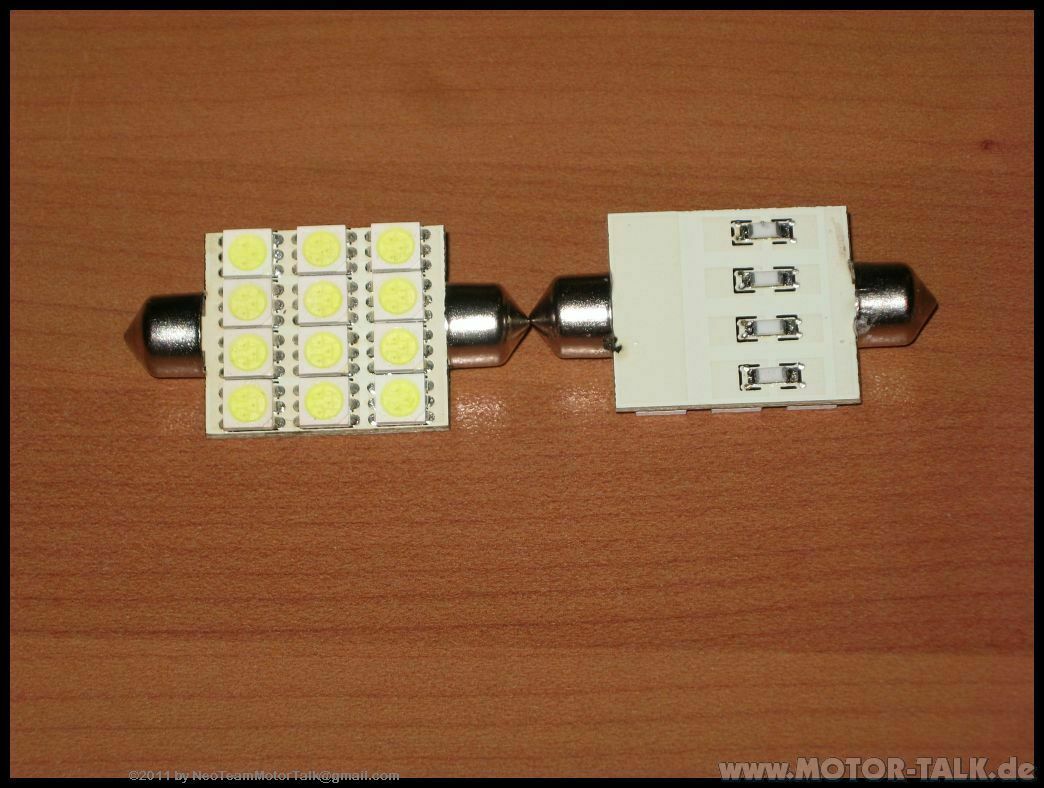 Es werde Licht... Passat 3C (B6) - Innenbeleuchtung mit LEDs