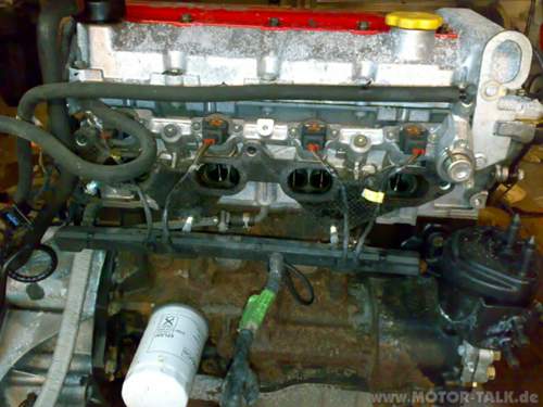 RS Motor ohne Ansaugbrücke