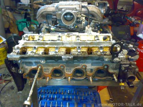 Zylinderkopf 16 V Zetec Motor.
