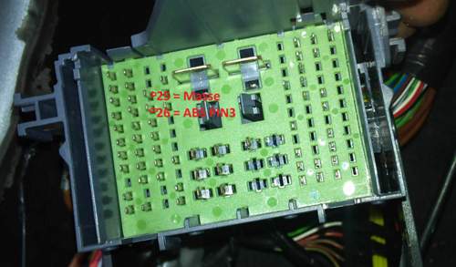X1. PIN25,26 nachgepinnt