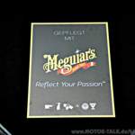 ...gepflegt mit Meguiar's