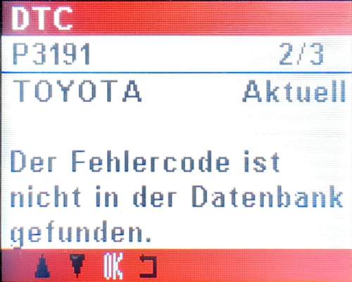 OBD2-Diagnosegerät P3191