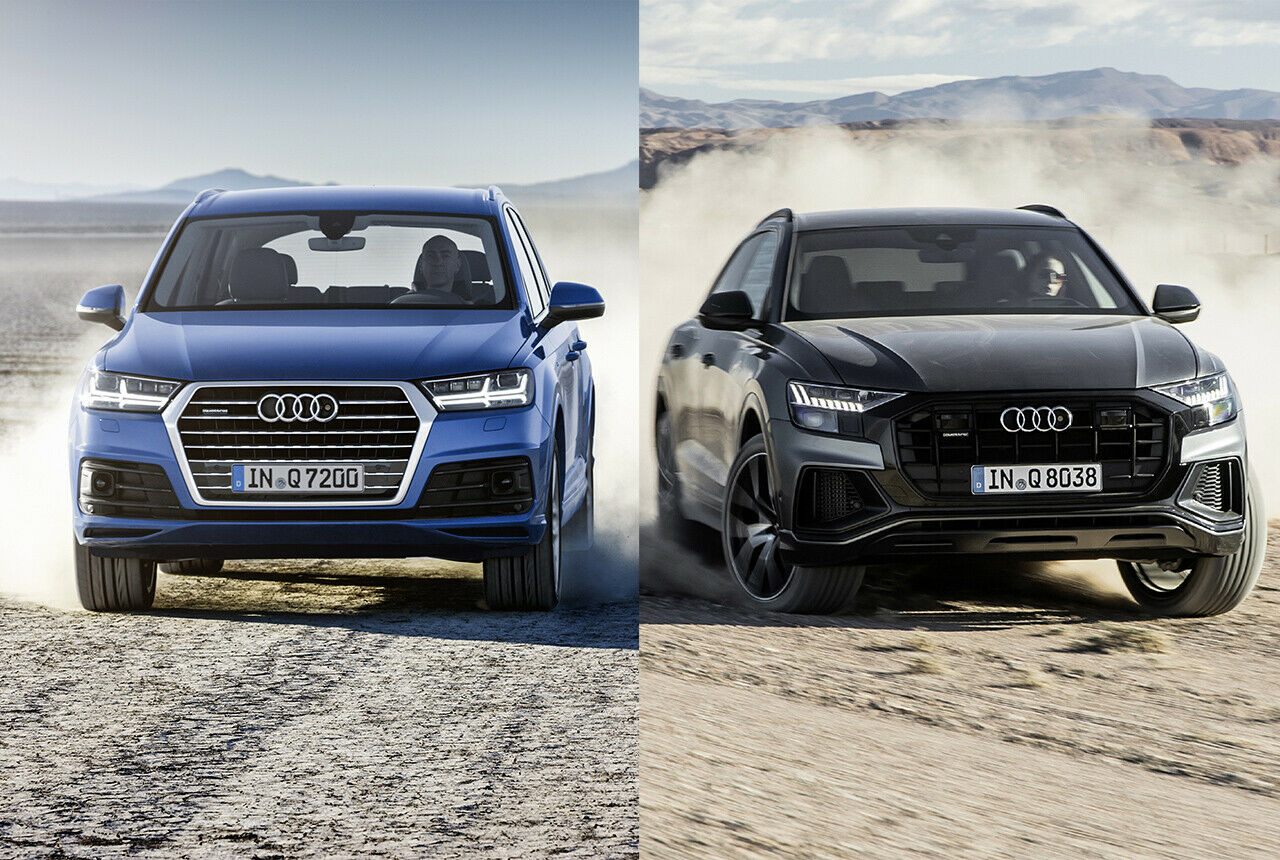 Gleiche Basis, unterschiedliche Konzepte, ähnliche Kosten: Audi Q7 und Q8 im Preisvergleich
